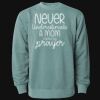 Unisex Midweight Pigment-Dyed Crewneck Sweatshirt Thumbnail