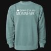 Unisex Midweight Pigment-Dyed Crewneck Sweatshirt Thumbnail