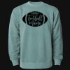 Unisex Midweight Pigment-Dyed Crewneck Sweatshirt Thumbnail