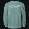 Unisex Midweight Pigment-Dyed Crewneck Sweatshirt Thumbnail