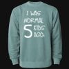 Unisex Midweight Pigment-Dyed Crewneck Sweatshirt Thumbnail