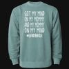 Unisex Midweight Pigment-Dyed Crewneck Sweatshirt Thumbnail