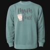 Unisex Midweight Pigment-Dyed Crewneck Sweatshirt Thumbnail
