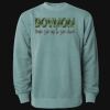 Unisex Midweight Pigment-Dyed Crewneck Sweatshirt Thumbnail