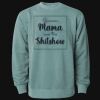 Unisex Midweight Pigment-Dyed Crewneck Sweatshirt Thumbnail