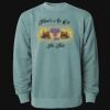 Unisex Midweight Pigment-Dyed Crewneck Sweatshirt Thumbnail