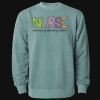 Unisex Midweight Pigment-Dyed Crewneck Sweatshirt Thumbnail