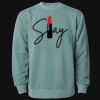 Unisex Midweight Pigment-Dyed Crewneck Sweatshirt Thumbnail
