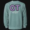 Unisex Midweight Pigment-Dyed Crewneck Sweatshirt Thumbnail