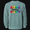 Unisex Midweight Pigment-Dyed Crewneck Sweatshirt Thumbnail