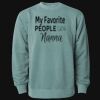 Unisex Midweight Pigment-Dyed Crewneck Sweatshirt Thumbnail