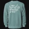 Unisex Midweight Pigment-Dyed Crewneck Sweatshirt Thumbnail