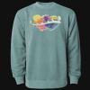 Unisex Midweight Pigment-Dyed Crewneck Sweatshirt Thumbnail