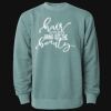 Unisex Midweight Pigment-Dyed Crewneck Sweatshirt Thumbnail