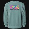 Unisex Midweight Pigment-Dyed Crewneck Sweatshirt Thumbnail