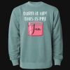 Unisex Midweight Pigment-Dyed Crewneck Sweatshirt Thumbnail