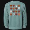 Unisex Midweight Pigment-Dyed Crewneck Sweatshirt Thumbnail
