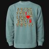 Unisex Midweight Pigment-Dyed Crewneck Sweatshirt Thumbnail