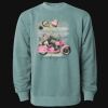 Unisex Midweight Pigment-Dyed Crewneck Sweatshirt Thumbnail