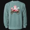 Unisex Midweight Pigment-Dyed Crewneck Sweatshirt Thumbnail