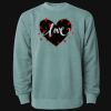 Unisex Midweight Pigment-Dyed Crewneck Sweatshirt Thumbnail