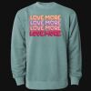 Unisex Midweight Pigment-Dyed Crewneck Sweatshirt Thumbnail