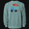 Unisex Midweight Pigment-Dyed Crewneck Sweatshirt Thumbnail