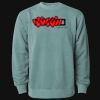 Unisex Midweight Pigment-Dyed Crewneck Sweatshirt Thumbnail
