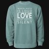 Unisex Midweight Pigment-Dyed Crewneck Sweatshirt Thumbnail