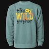 Unisex Midweight Pigment-Dyed Crewneck Sweatshirt Thumbnail