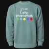 Unisex Midweight Pigment-Dyed Crewneck Sweatshirt Thumbnail