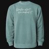 Unisex Midweight Pigment-Dyed Crewneck Sweatshirt Thumbnail