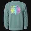 Unisex Midweight Pigment-Dyed Crewneck Sweatshirt Thumbnail