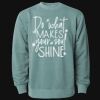 Unisex Midweight Pigment-Dyed Crewneck Sweatshirt Thumbnail
