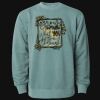 Unisex Midweight Pigment-Dyed Crewneck Sweatshirt Thumbnail