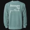 Unisex Midweight Pigment-Dyed Crewneck Sweatshirt Thumbnail