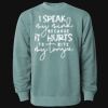 Unisex Midweight Pigment-Dyed Crewneck Sweatshirt Thumbnail