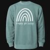 Unisex Midweight Pigment-Dyed Crewneck Sweatshirt Thumbnail