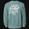 Unisex Midweight Pigment-Dyed Crewneck Sweatshirt Thumbnail