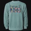 Unisex Midweight Pigment-Dyed Crewneck Sweatshirt Thumbnail