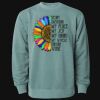 Unisex Midweight Pigment-Dyed Crewneck Sweatshirt Thumbnail