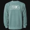 Unisex Midweight Pigment-Dyed Crewneck Sweatshirt Thumbnail