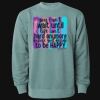 Unisex Midweight Pigment-Dyed Crewneck Sweatshirt Thumbnail