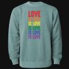 Unisex Midweight Pigment-Dyed Crewneck Sweatshirt Thumbnail