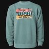 Unisex Midweight Pigment-Dyed Crewneck Sweatshirt Thumbnail