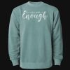 Unisex Midweight Pigment-Dyed Crewneck Sweatshirt Thumbnail
