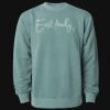 Unisex Midweight Pigment-Dyed Crewneck Sweatshirt Thumbnail
