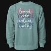 Unisex Midweight Pigment-Dyed Crewneck Sweatshirt Thumbnail