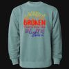 Unisex Midweight Pigment-Dyed Crewneck Sweatshirt Thumbnail