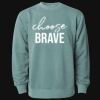 Unisex Midweight Pigment-Dyed Crewneck Sweatshirt Thumbnail